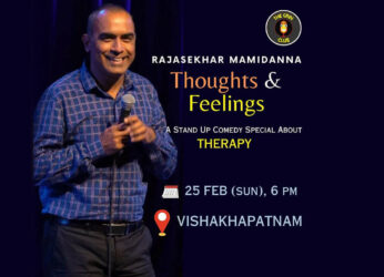 Therapy and comedy find common ground in Rajsekhar Mamidanna’s stand-up special