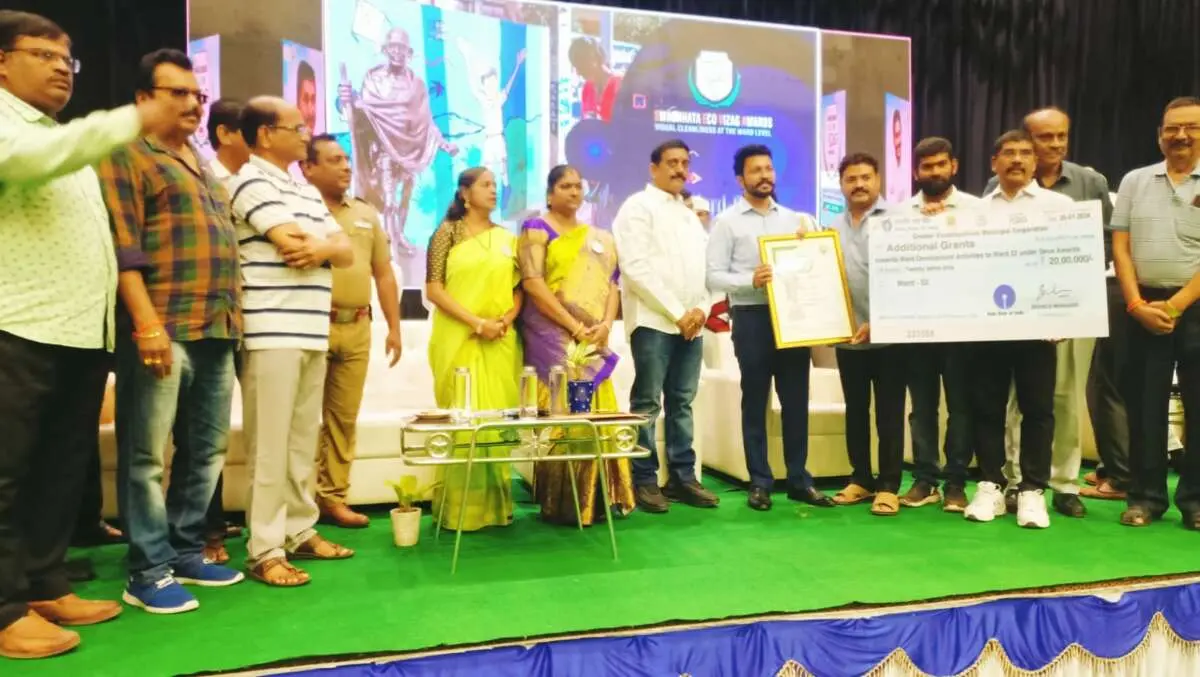 Eco Vizag awards: GVMC lauds Cleanest wards in the city