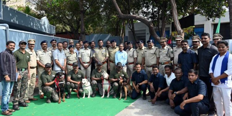 Visakhapatnam City Police Inaugurated Modernized Dog Squad Building and Happy Homes for Police Personnel