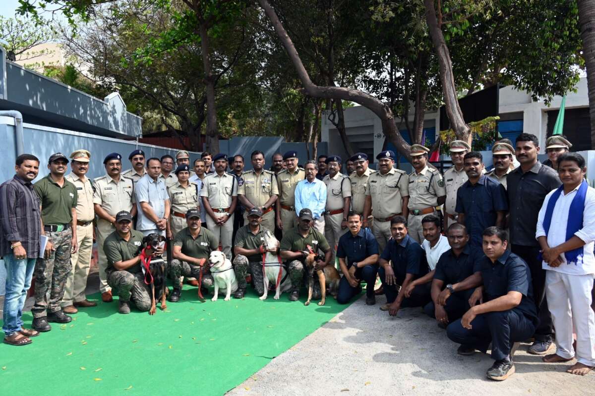 Visakhapatnam City Police Inaugurated Modernized Dog Squad Building and Happy Homes for Police Personnel