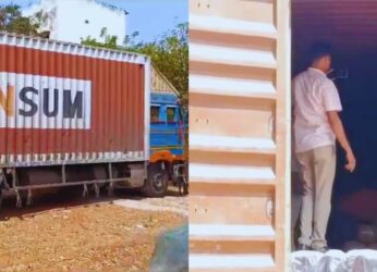 386 kg Ganja Seized in High-Speed Chase Near Vizag; Smugglers Escape and Injure Police