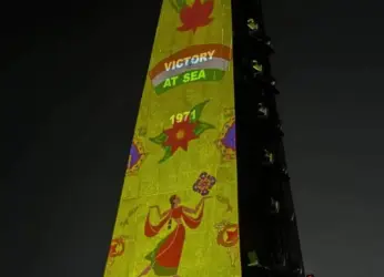 Victory at Sea War Memorial gets an exciting new laser show in Visakhapatnam
