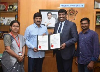 Andhra University Secures Two International Patents With Scientific Breakthroughs
