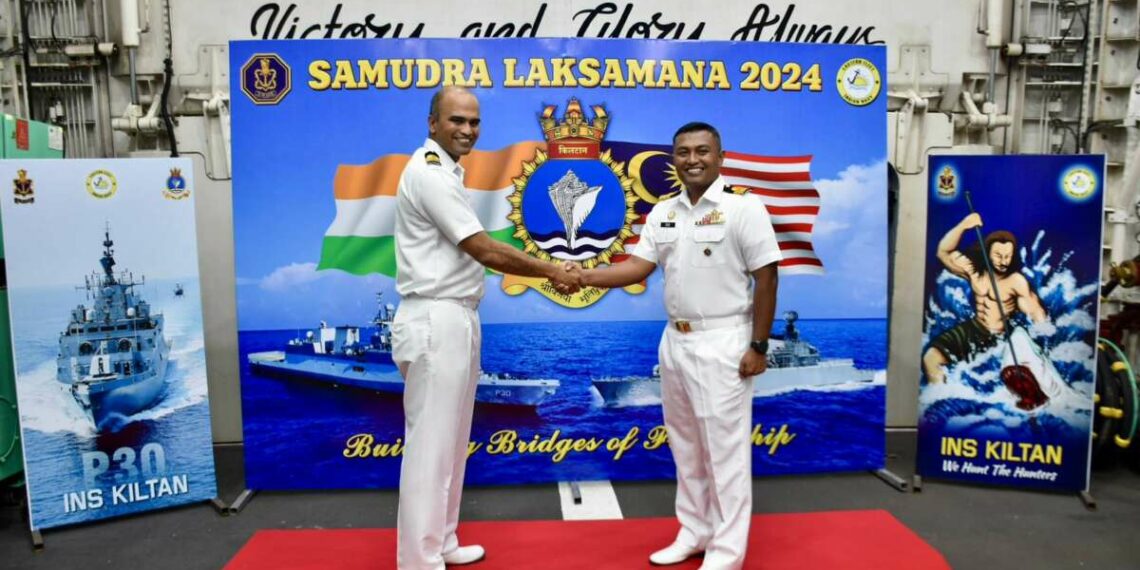 'Samudra Laksamana' Naval Exercise in progress in Vizag