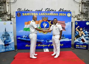 India-Malaysia Join Hands in ‘Samudra Laksamana’ Naval Exercise in Visakhapatnam