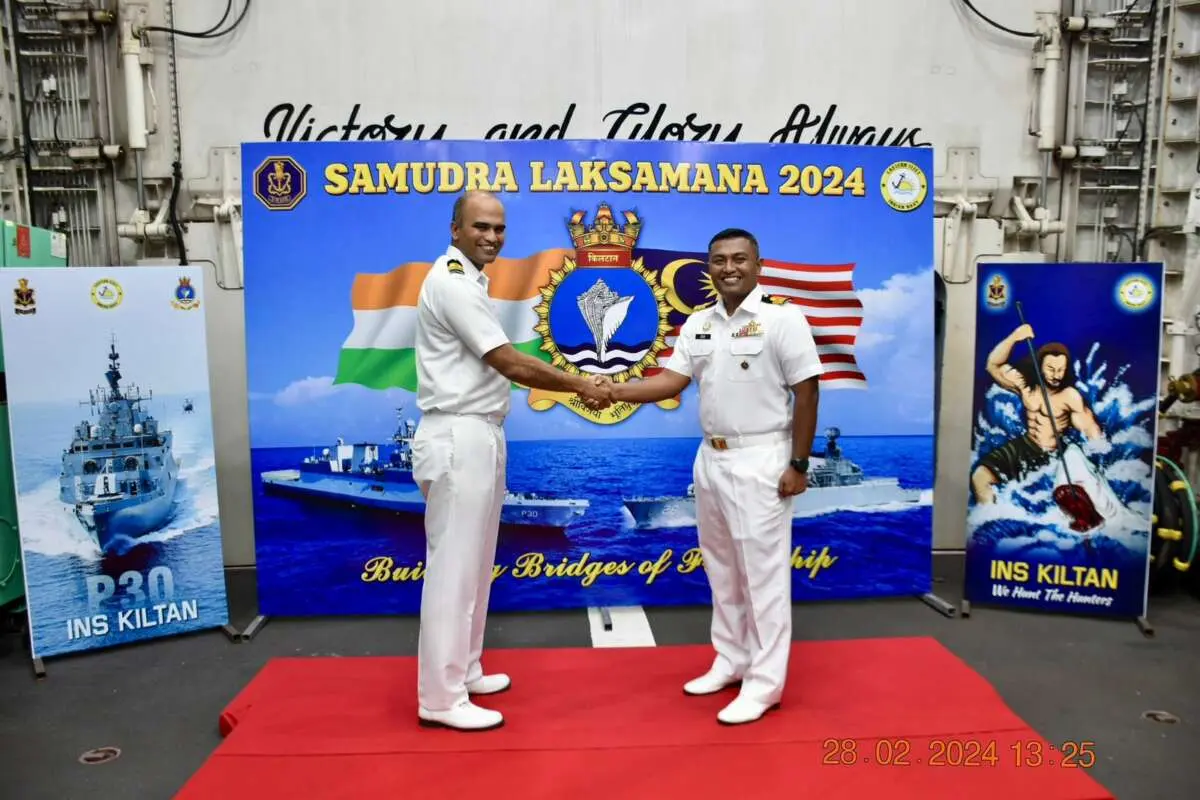 India-Malaysia Join Hands in 'Samudra Laksamana' Naval Exercise in Visakhapatnam