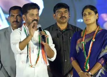 Revanth vows to make Sharmila Chief Minister of Andhra Pradesh