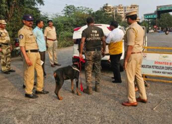 Election Patrol in Vizag: SEB’s Dog Squad Sniffs Out Drug and Alcohol Trafficking in Aganampudi