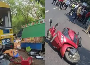 Man dies in road accident near Siripuram in Vizag