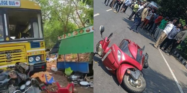 Vizag shaken by two road accidents in a single Friday morning