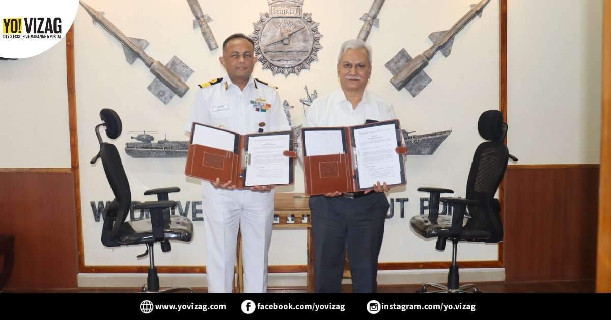 GITAM and Indian Navy sign MoU for Drone Technology research - Vimarsana News