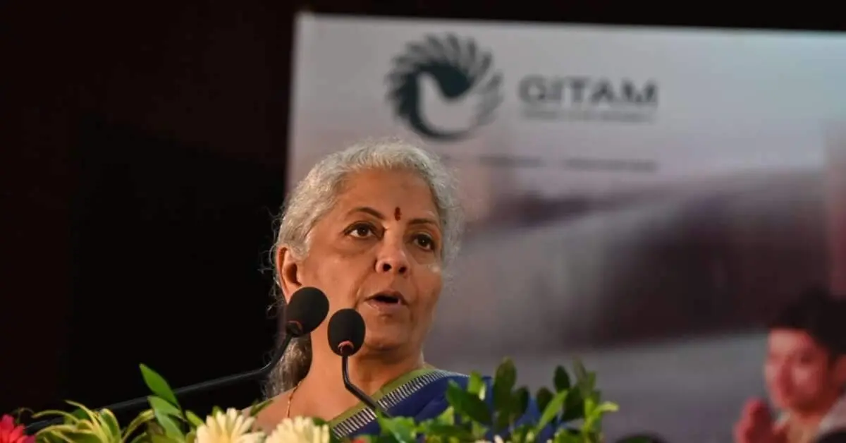 Gitam hosts FM Nirmala Sitharaman for Viksit Bharat programme