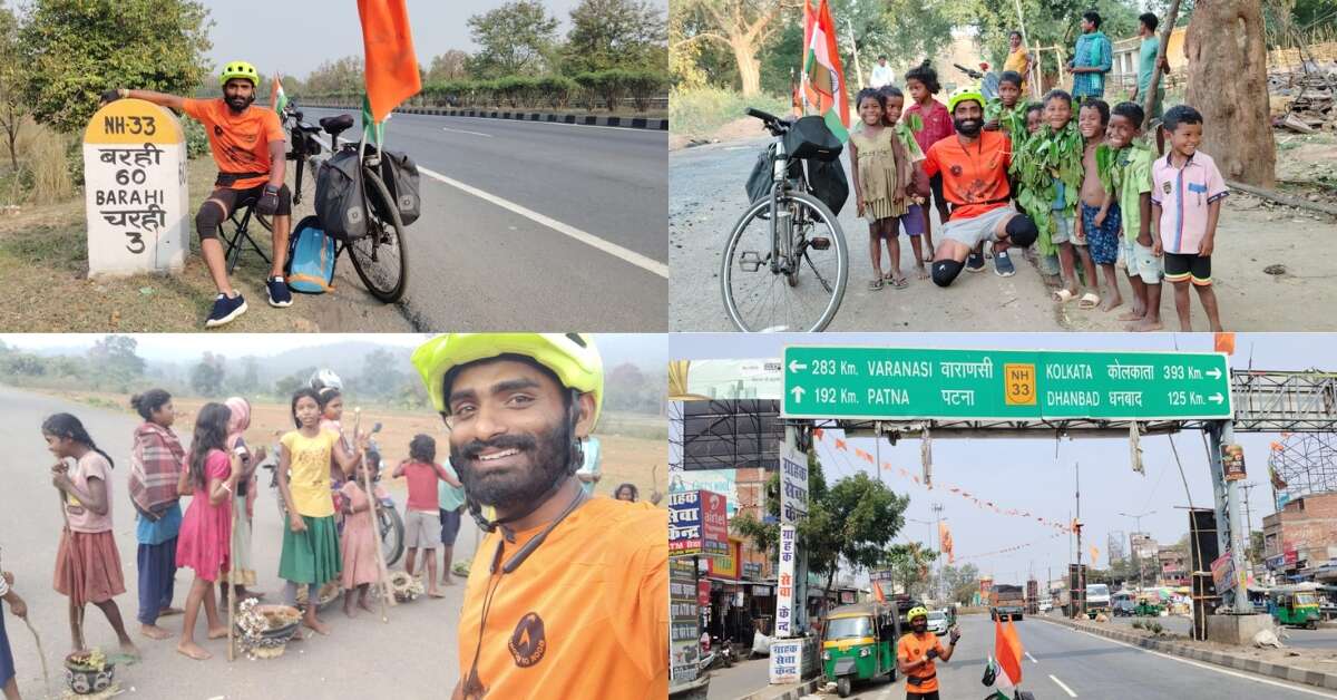 Vizag cyclist, Maneendra Paila, on his 9-day trip to Ayodhya