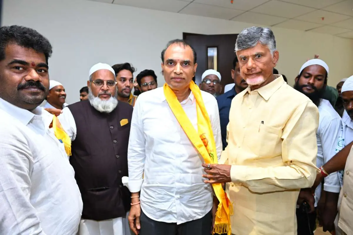 Seethamraju Sudhakar, two corporators join TDP