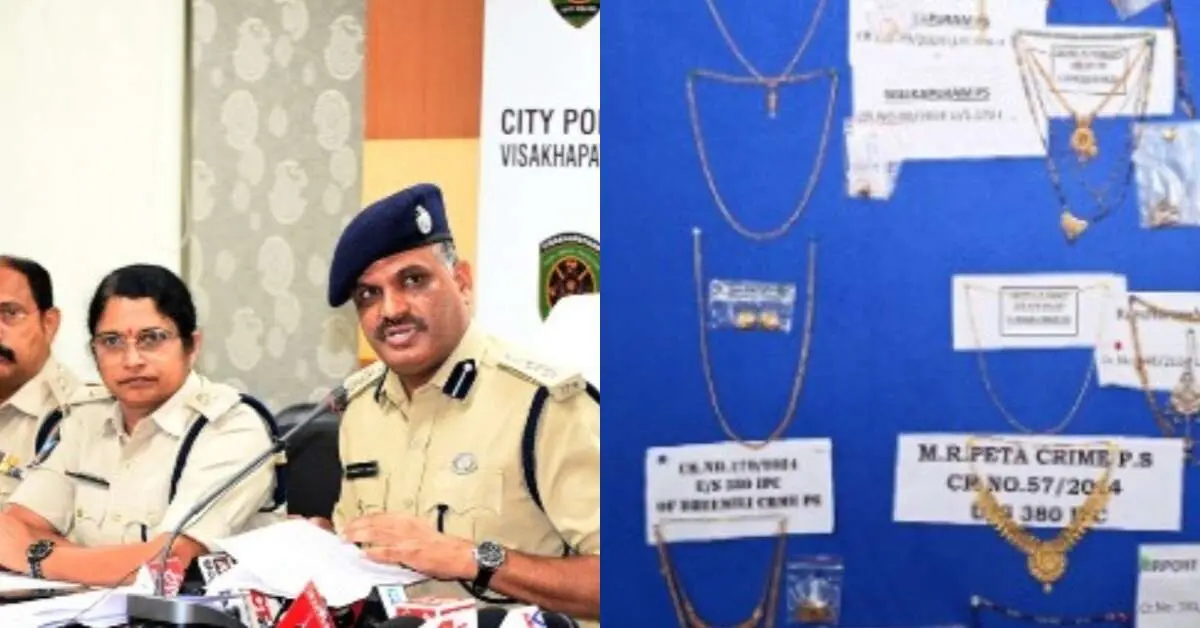 Vizag police reports Rs 37 lakh worth property recovered in April
