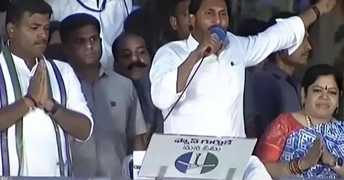 Jagan holds meeting in Gajuwaka, says he stopped VSP privatisation