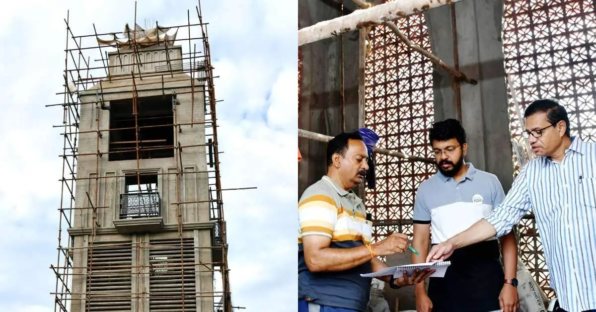 Clock tower at Jagadamba Junction to be ready by the end of May