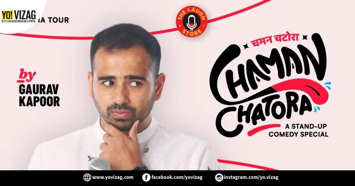 Catch Gaurav Kapoor's comedy show in Vizag this weekend! - Vimarsana News