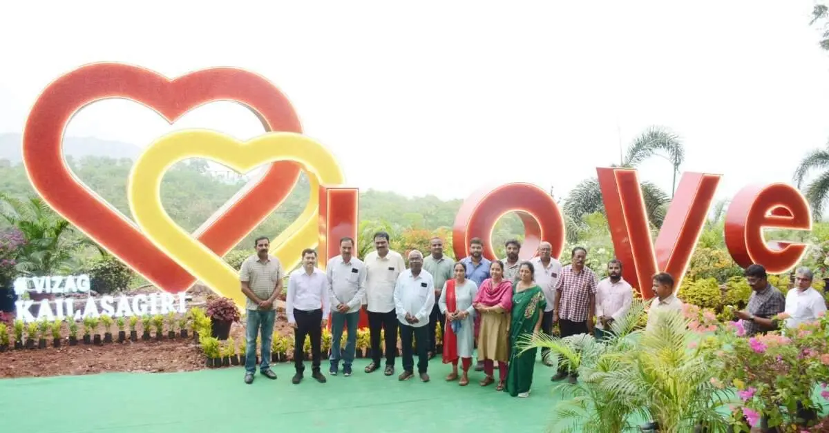 New 'I Love Kailasagiri' view point to attract tourists in Vizag