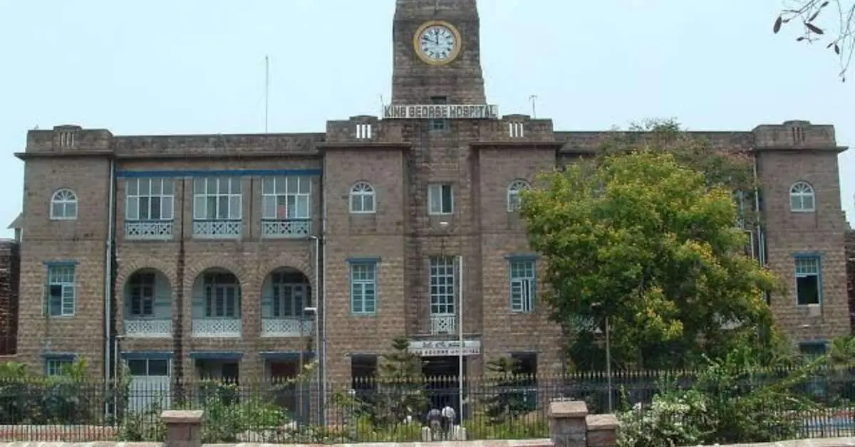 A battery of a ventilator at an ICU ward in KGH in Visakhapatnam had an explosion, causing an accident post midnight of 17 June  2024.