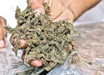 Ganja seized at Vizag railway station