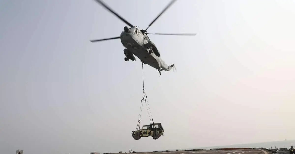Indian Navy says goodbye to UH-3H helicopter after 17 years of service at INS Dega