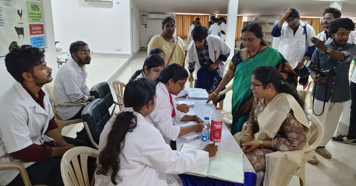 Awareness session marks Zoonosis Day at Vizag zoo