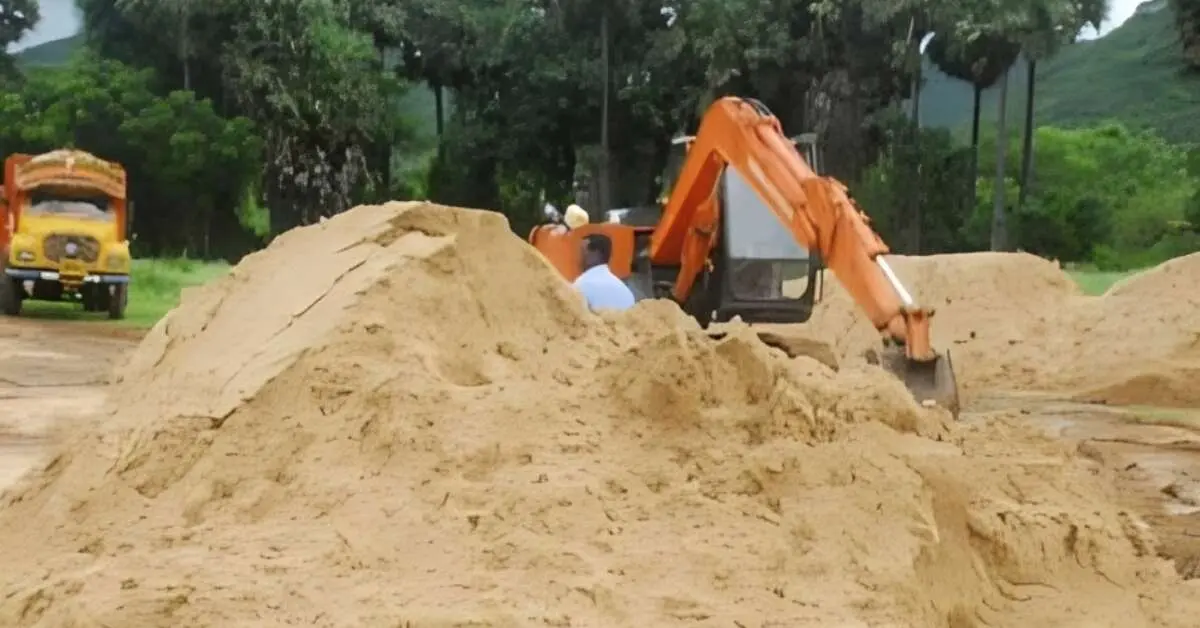 Now, sand is free in Andhra Pradesh