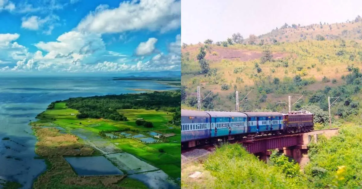 Scenic train journeys from Visakhapatnam that offer jaw-dropping views at every turn