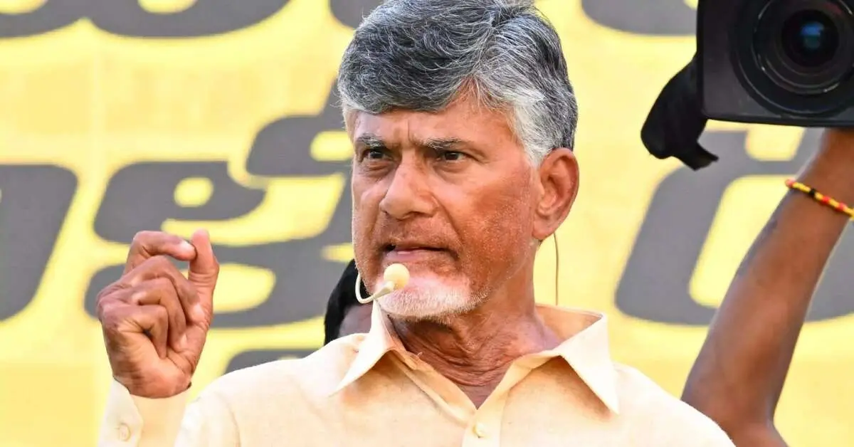 Chandrababu Naidu: Rs 1,940 Cr mortgaged, Rs 40,000 Cr land grabbed in Vizag under previous administration