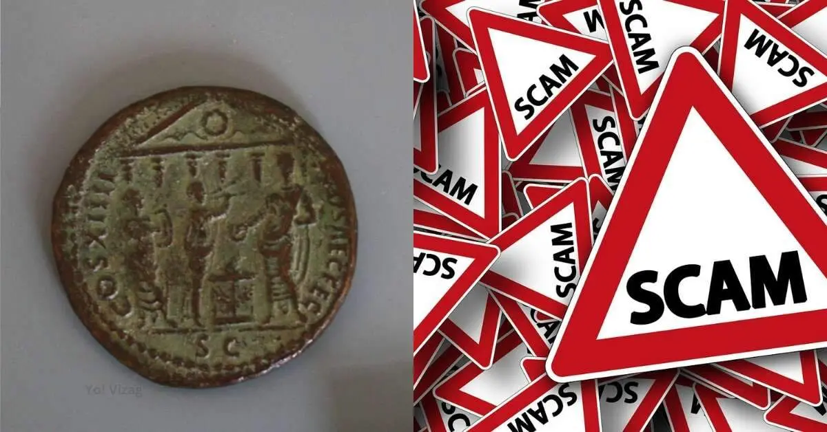 Three cheated out of Rs 1.75 lakh in 'magical' copper coin fraud in Visakhapatnam