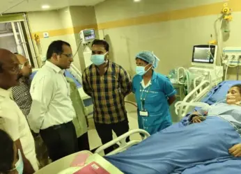 Five taken ill after inhaling poisonous gas at shipping company in Vizag