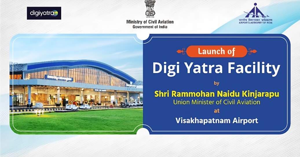 Visakhapatnam Airport to launch Digi Yatra facility on 6 September