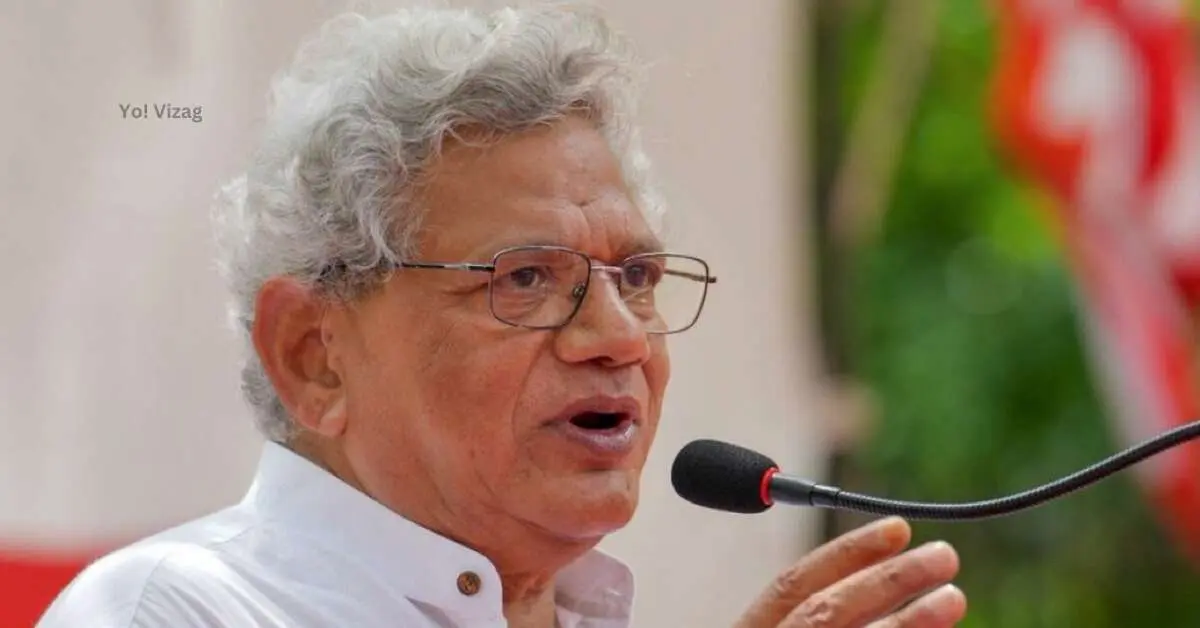 Sitaram Yechury's CPI(M) leadership began Visakhapatnam, and his legacy endures