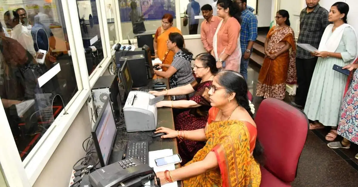 GVMC launches daily Public Grievance Submission facility with 5 new counters in Visakhapatnam