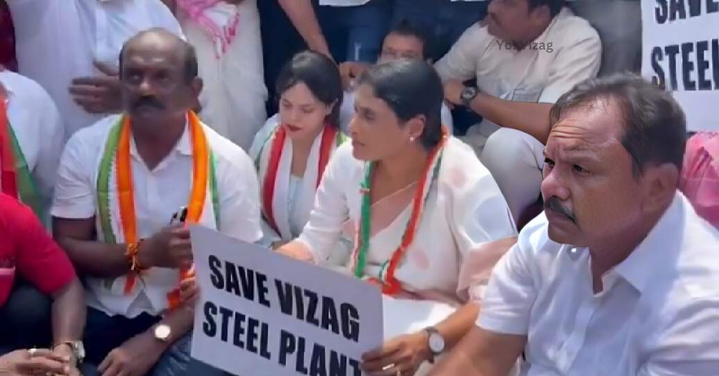 Visakhapatnam Steel Plant: YS Sharmila gives CM Naidu 48-hour ultimatum