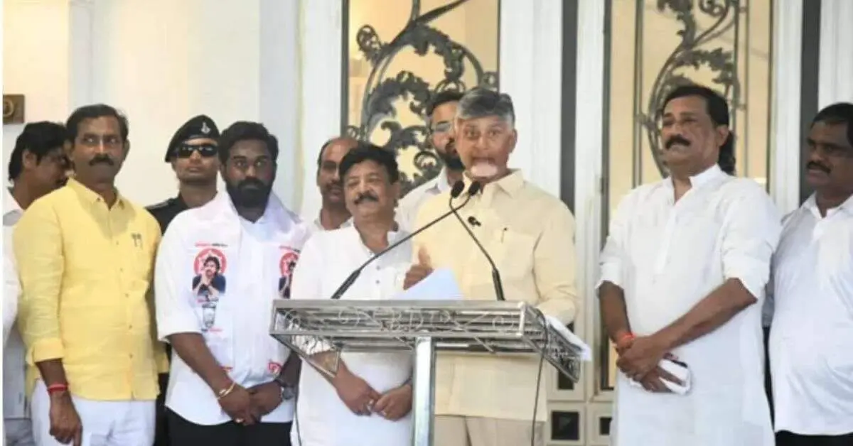 Rushikonda buildings: Chandrababu Naidu hits out at Jagan