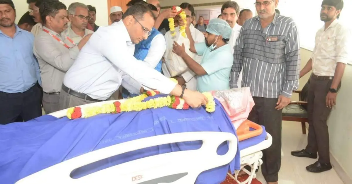 Brain-dead man in Vizag gives new lease of life to four