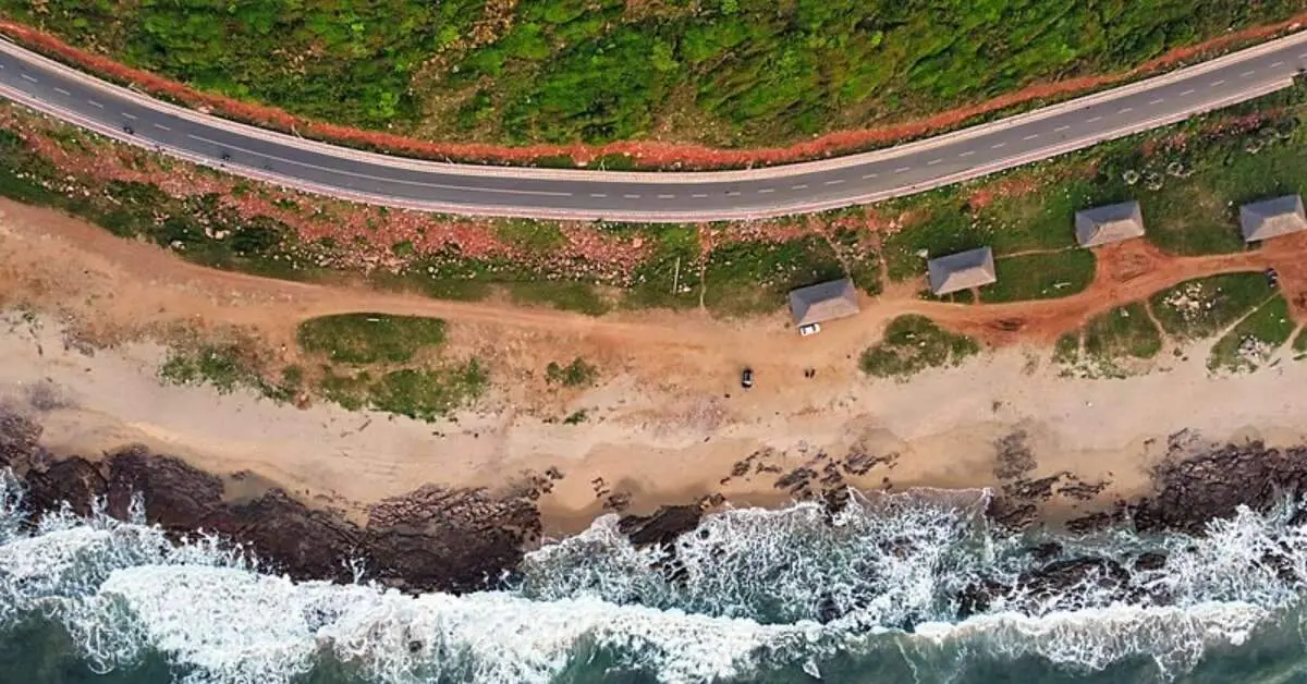 Rushikonda South Road beside Palace opened to public once more