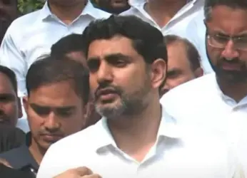 Will continue legal battle against Sakshi, says Lokesh