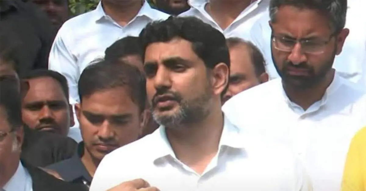 Will continue legal battle against Sakshi, says Lokesh