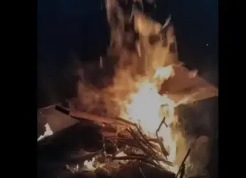 Bhogi bonfire marks beginning of Sankranti festivities in Vizag