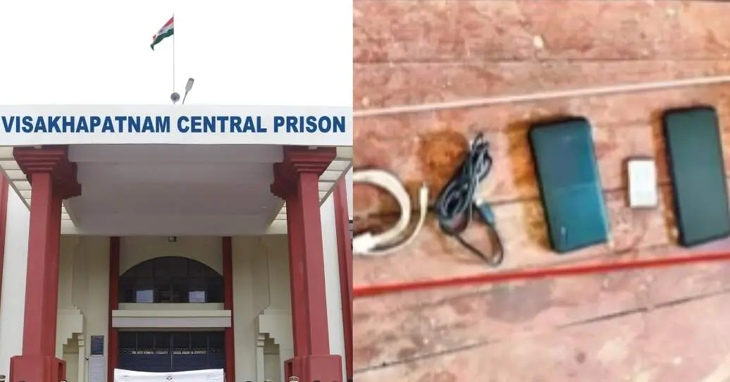 Hidden phones discovered buried in Visakhapatnam Central Jail