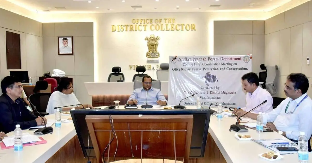 Visakhapatnam District Collector Calls for Collective Effort Sea Turtle Conservation