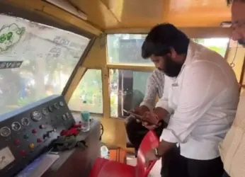 VMRDA chief inspects Kailasagiri 