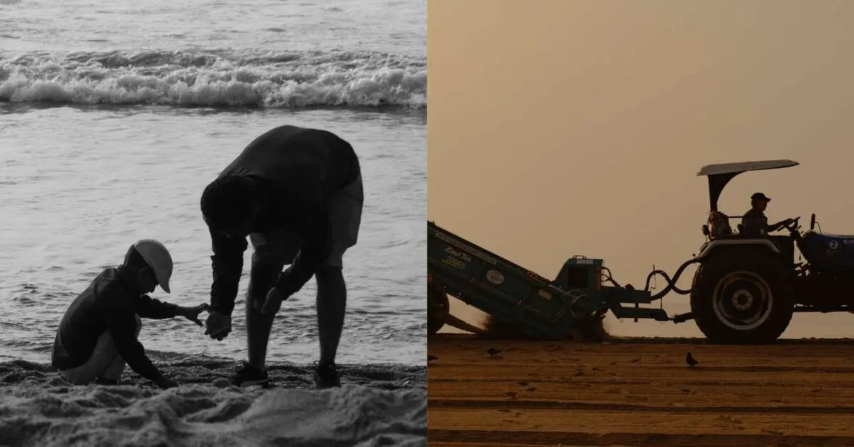 5 beautiful photos taken at the beach that capture the essence of life in Vizag!
