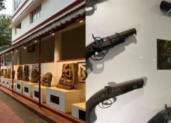 This Dutch bungalow in Vizag is now a museum & has an unexploded WW2 bomb shell!