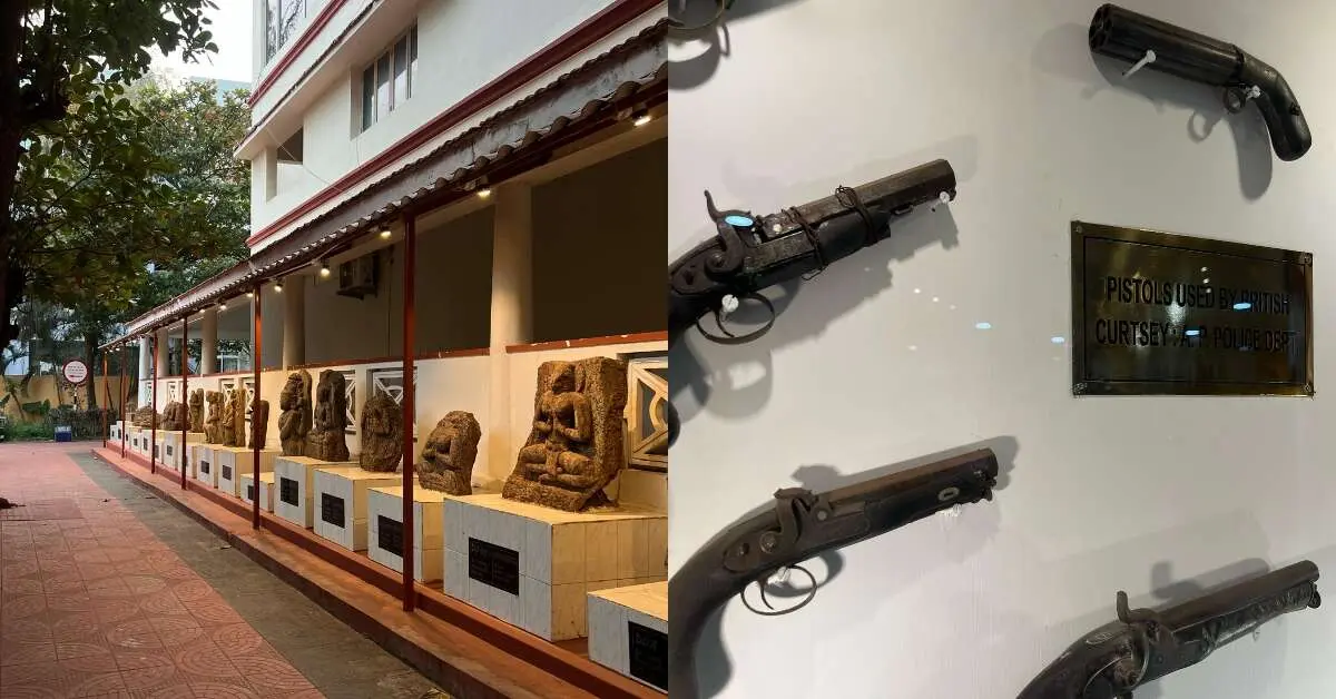 This Dutch bungalow in Vizag is now a museum & has an unexploded WW2 bomb shell!