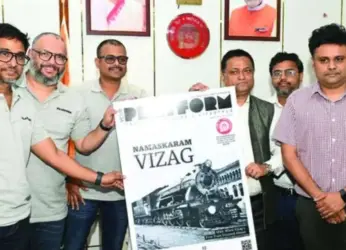 Waltair Division launches India’s first in-train magazine in Vistadome coach