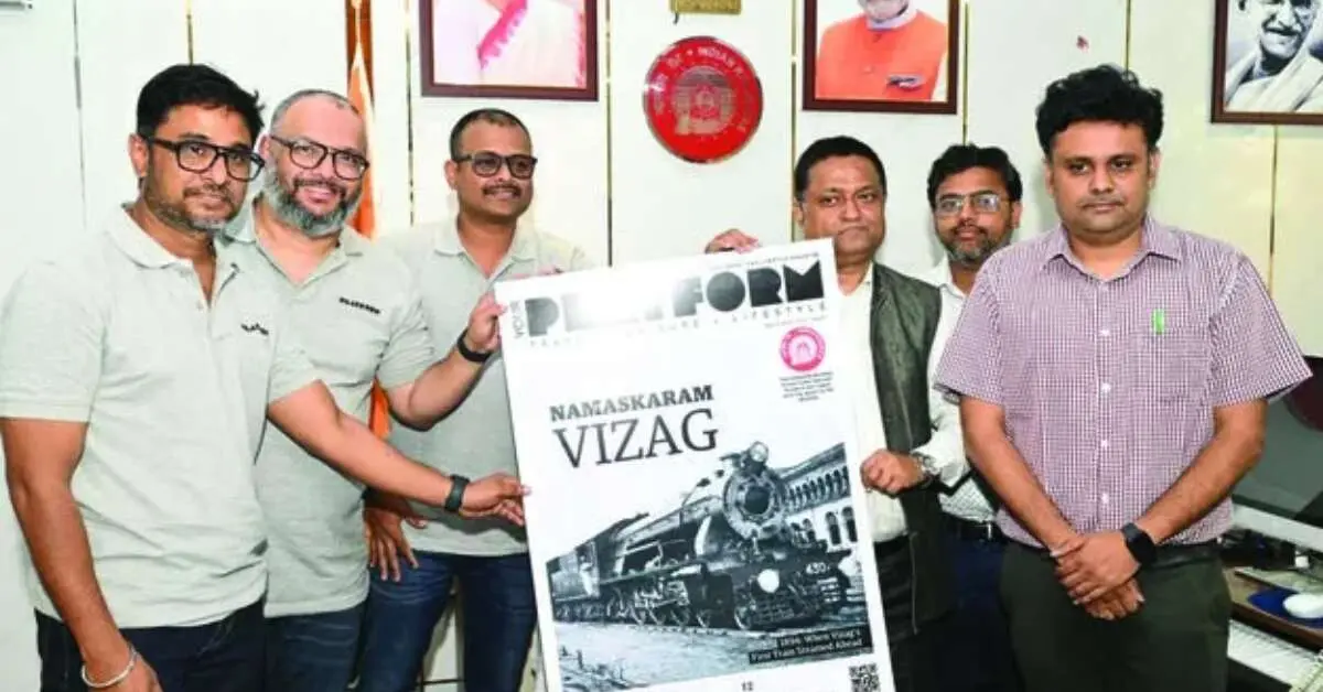 Waltair Division in Visakhapatnam launches India’s first in-train magazine for Vistadome coach